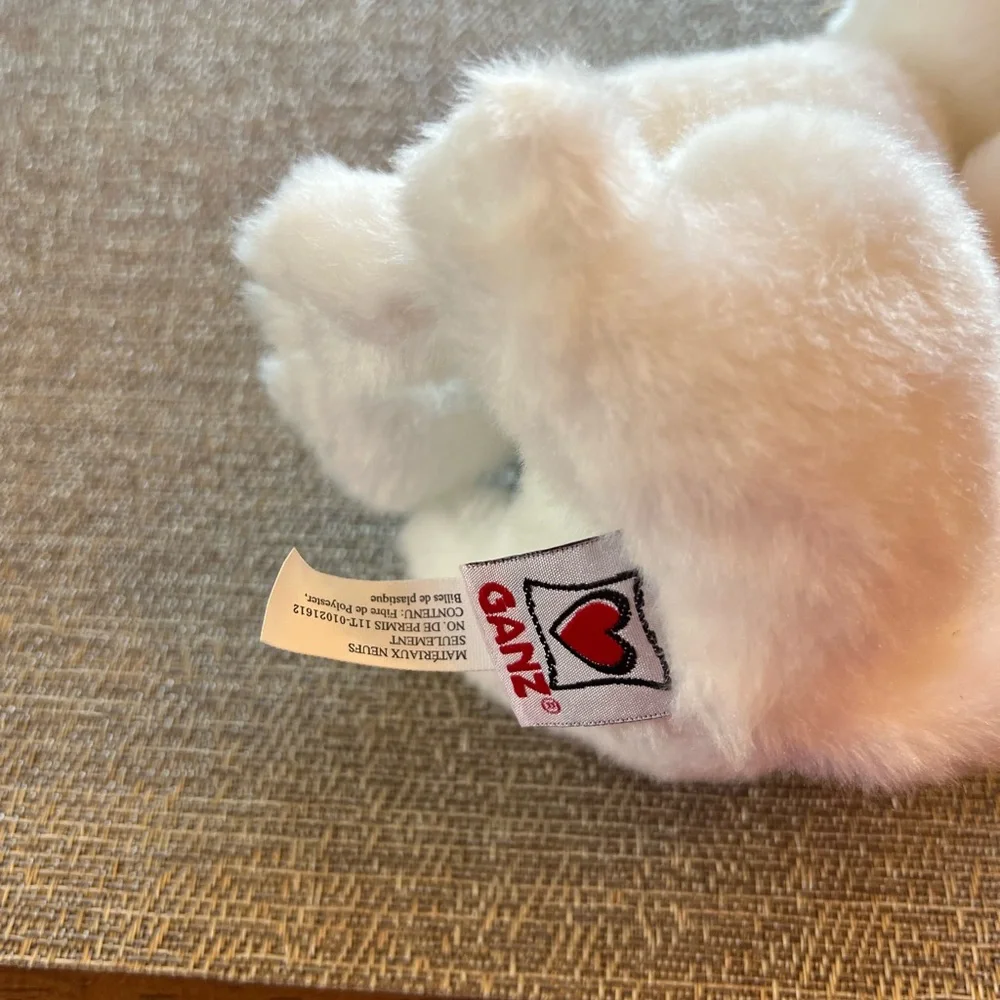 Ganz‎  Adorable White Plush Cat Toy - Picture 3 of 3